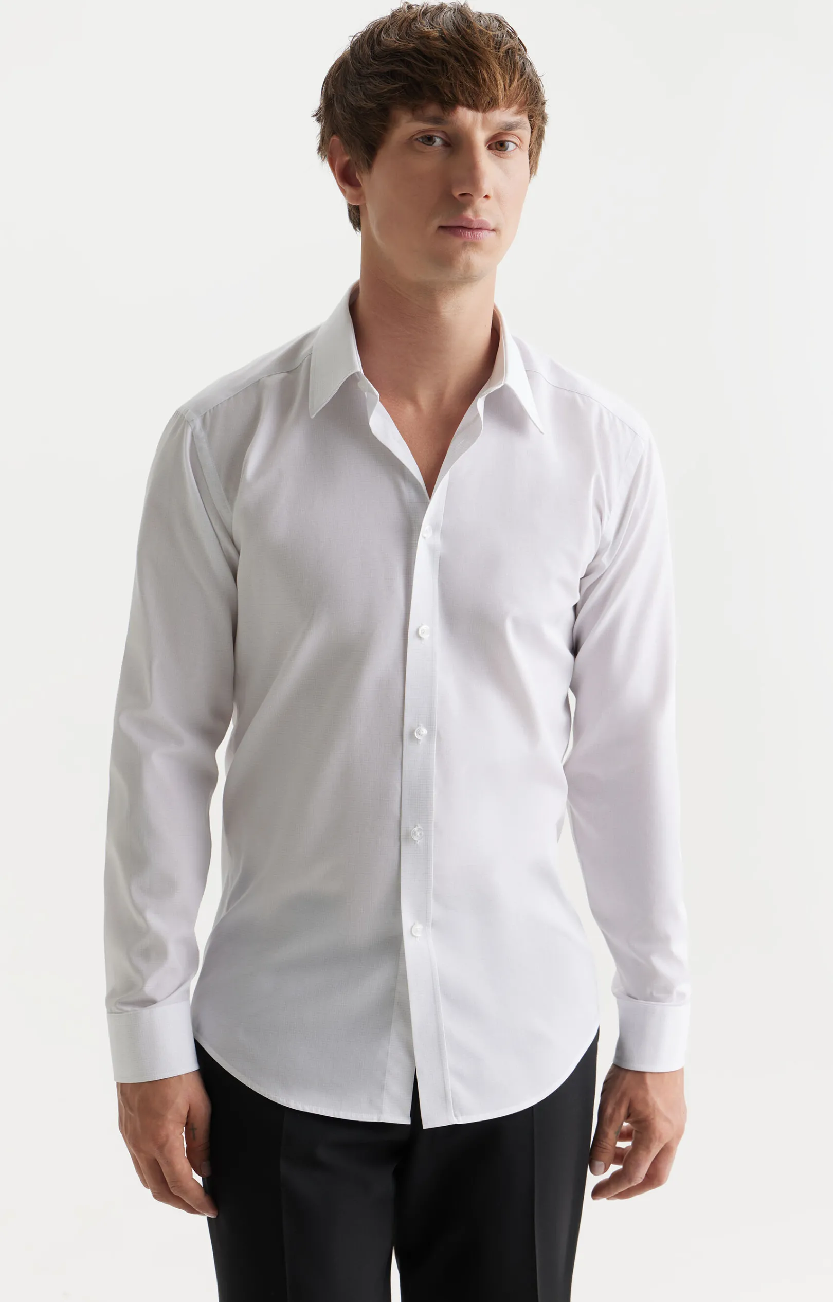 Bawełniana koszula slim fit^Vistula Online
