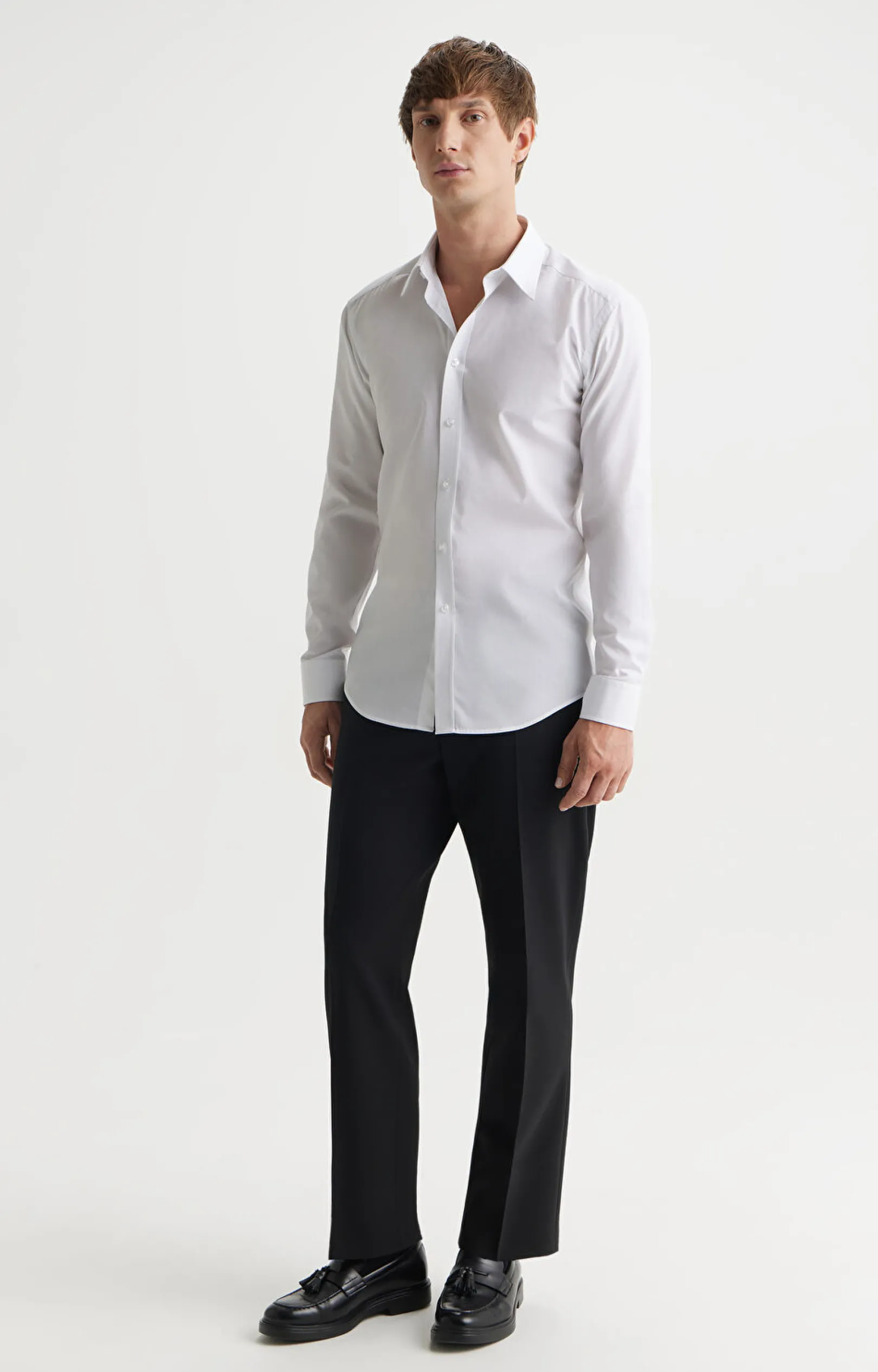Bawełniana koszula slim fit^Vistula Online