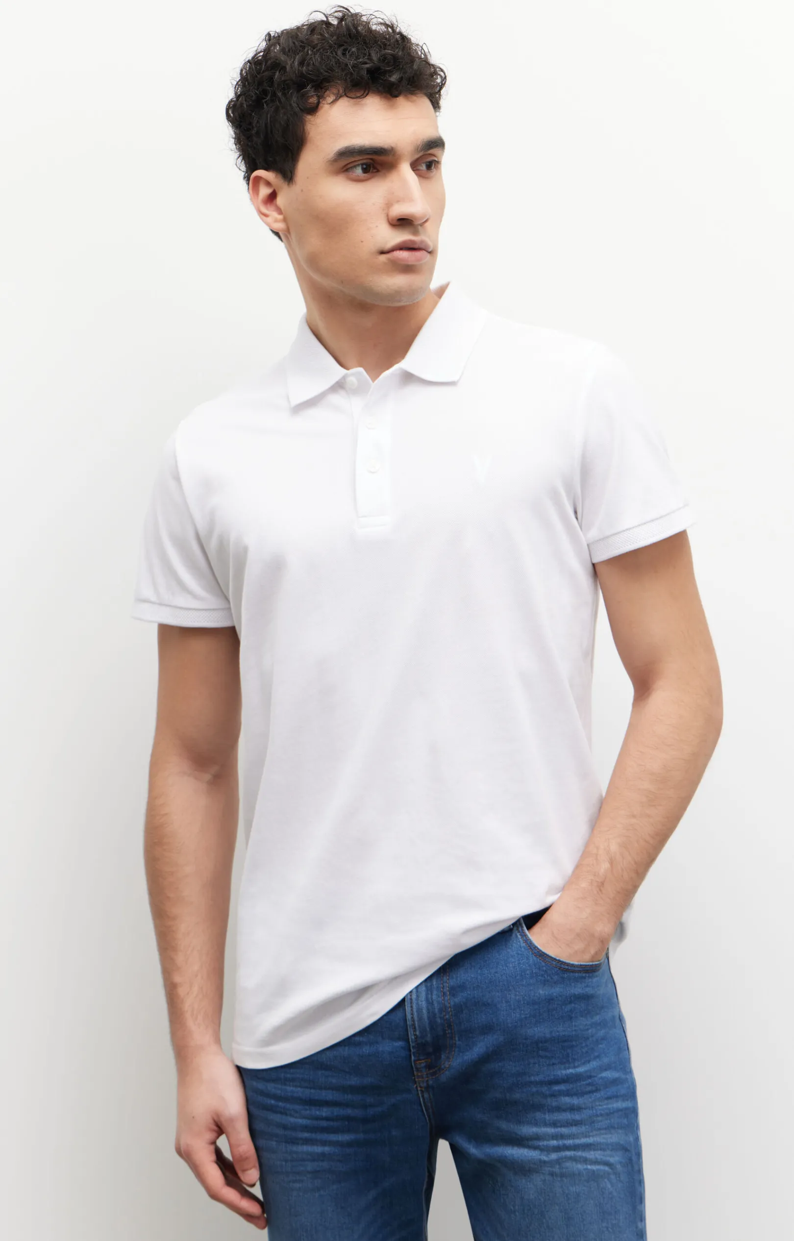 Bawełniane polo z logo^Vistula Discount