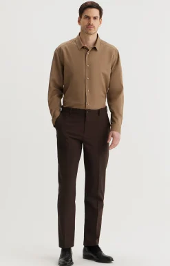 Beżowa koszula slim fit^Vistula Hot