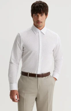 Biała koszula męska slim fit^Vistula Online