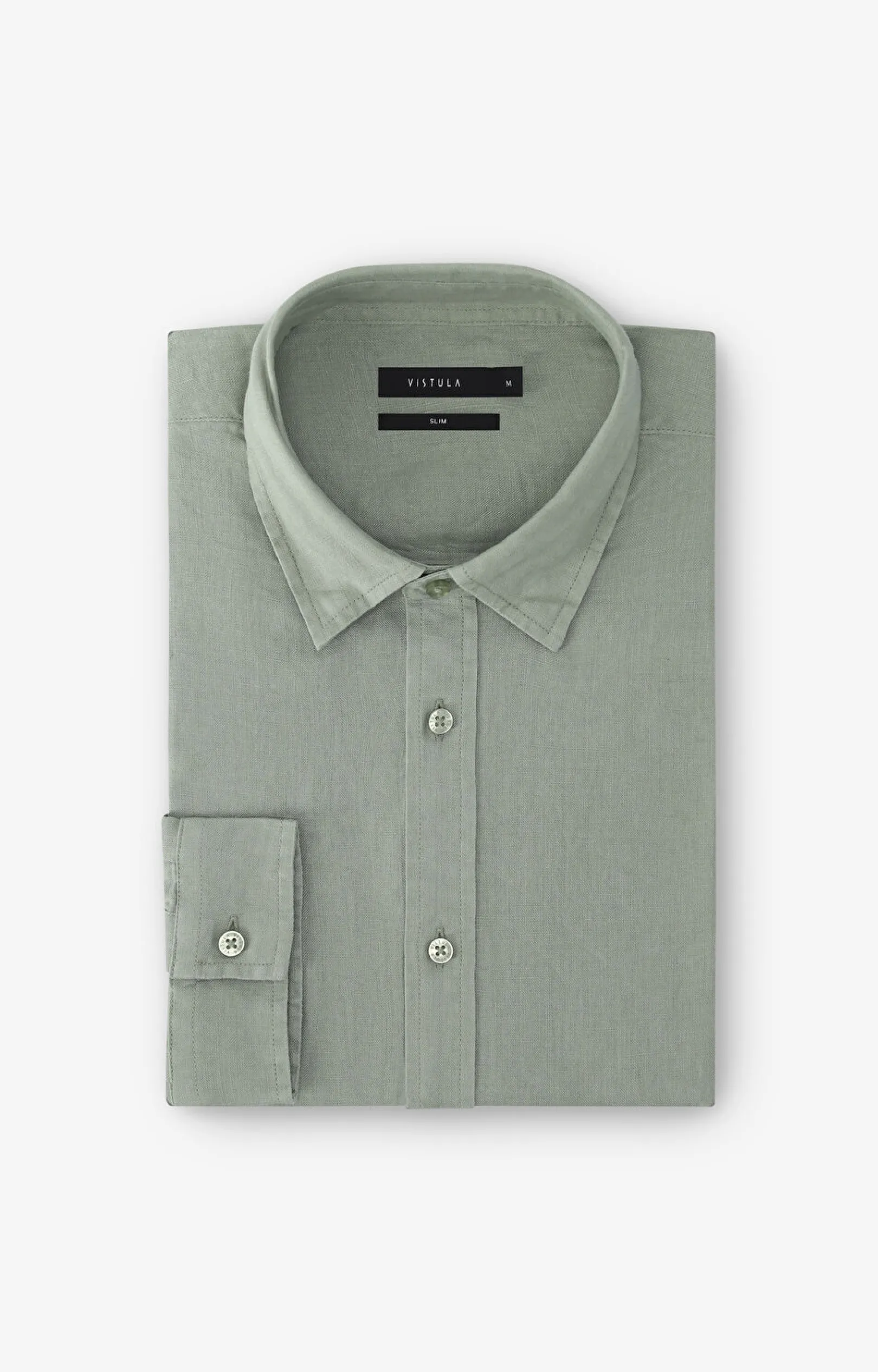 Koszula lniana slim fit^Vistula Discount