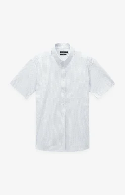 Koszula slim fit w mikrowzór^Vistula Clearance