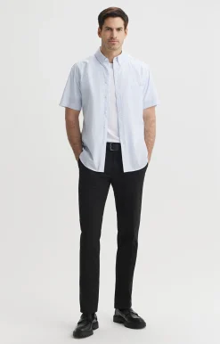 Koszula slim fit w mikrowzór^Vistula Clearance