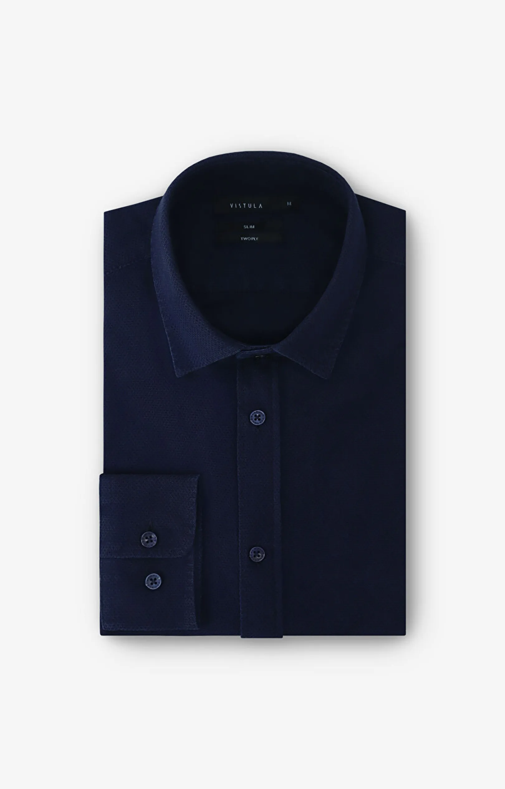 Koszula slim fit w mikrowzór^Vistula Hot