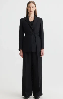Lniana marynarka slim fit - zestaw^Vistula Clearance