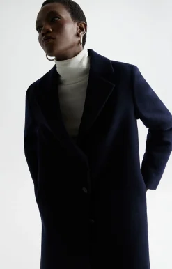 Płaszcz regular fit z wełną^Vistula Fashion