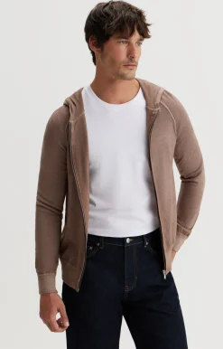 Rozpinany sweter z kapturem^Vistula Fashion