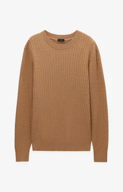 Sweter o warkoczowym splocie^Vistula Discount