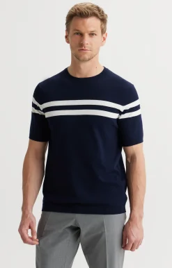 T-shirt swetrowy w paski^Vistula Sale